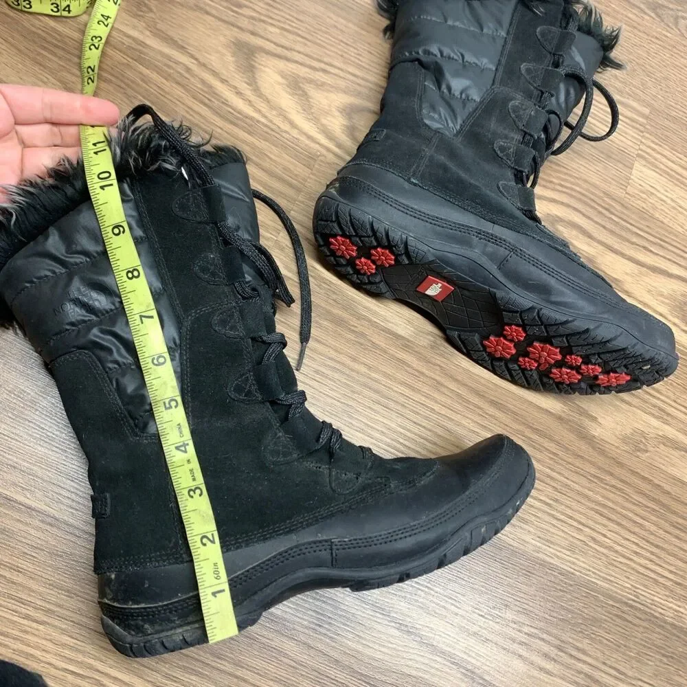 The North Face Women’s  200 Gram‎ Insultated Boot Black Size 8 Primaloft